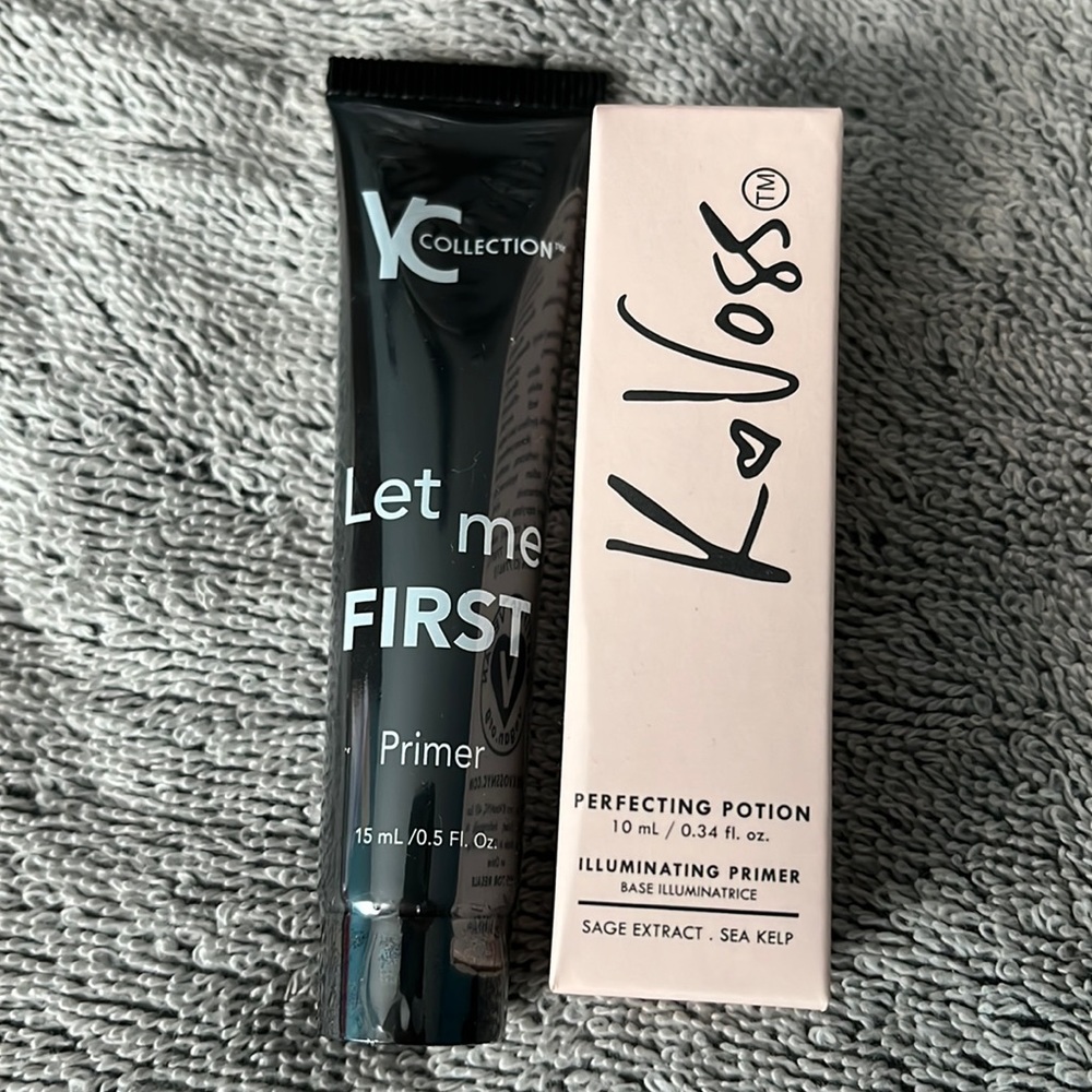 Lot of 2 makeup primers - K. VOSS and YC Collection